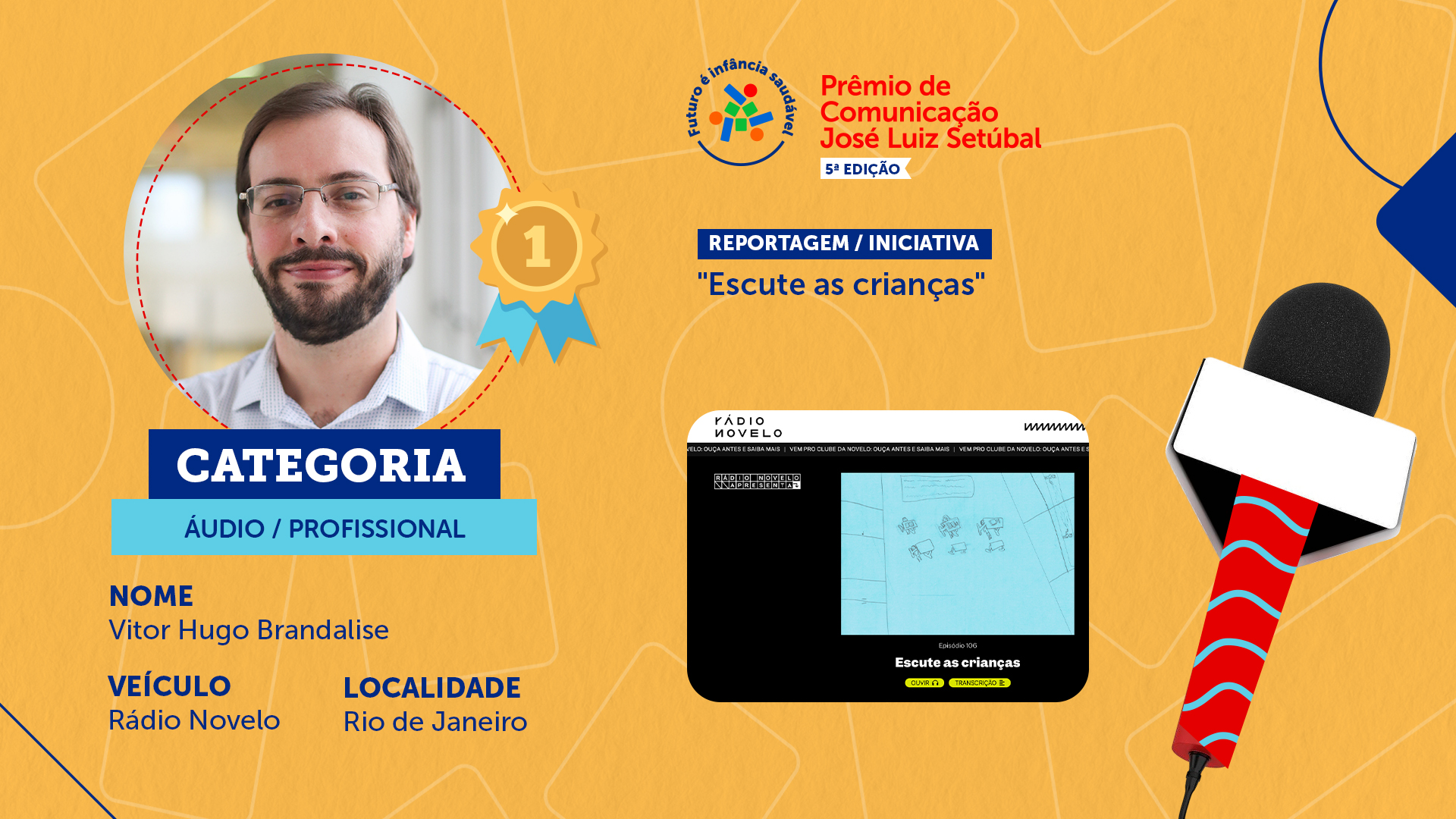 Áudio Profissional vencedor 1