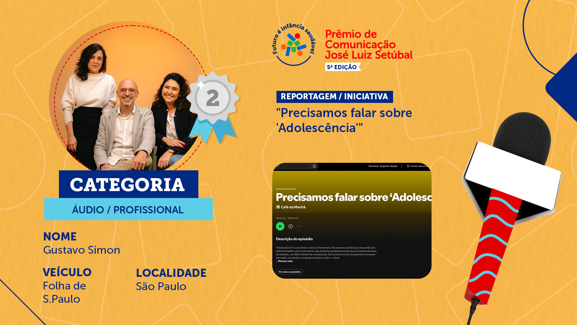 Áudio Profissional vencedor 2