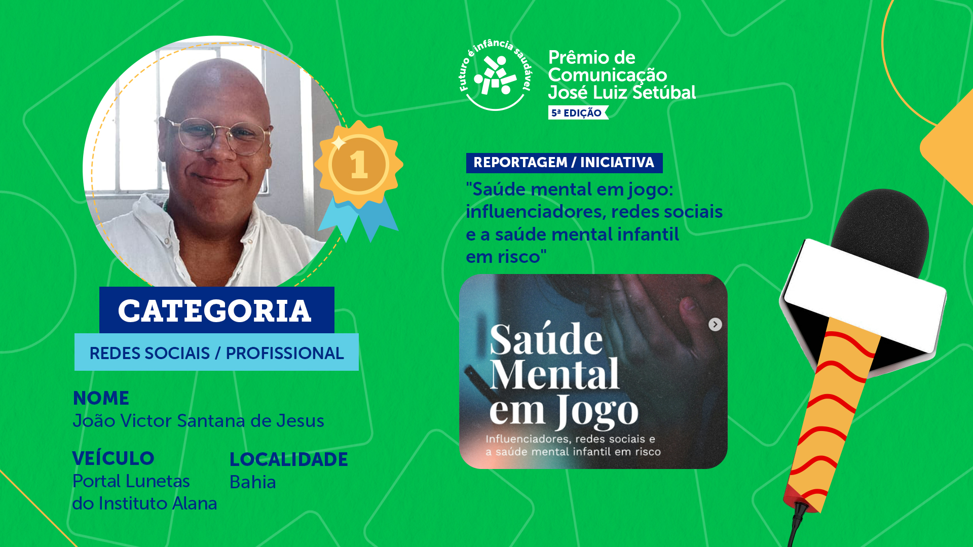 Redes Sociais Profissional vencedor 1