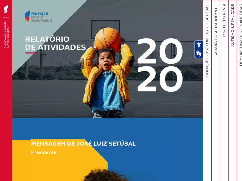 Capa — Relatório Anual 2020