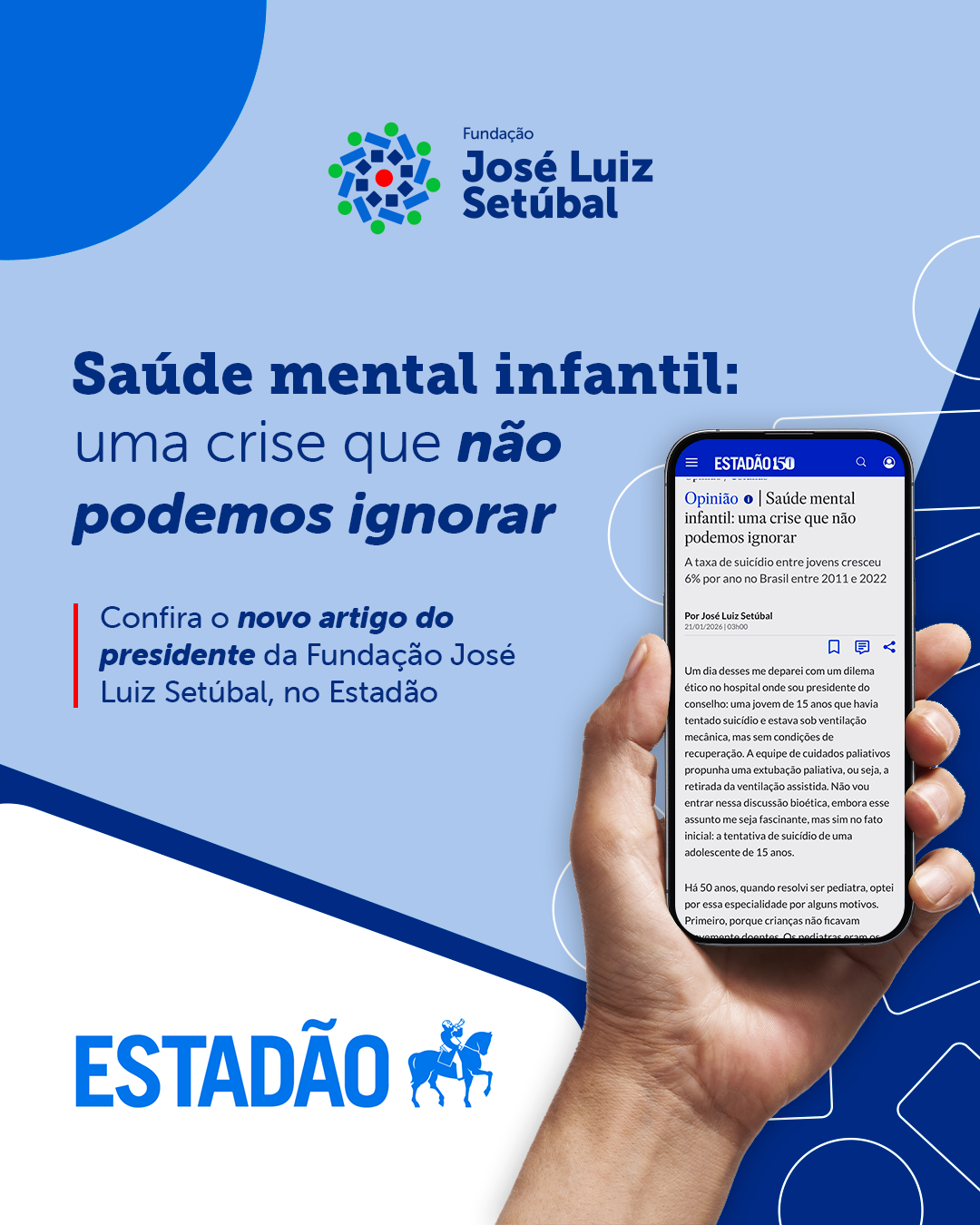 Janeiro Branco: precisamos cuidar da saúde mental Janeiro Branco: precisamos cuidar da saúde mental